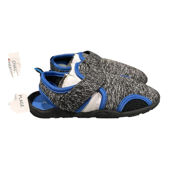Joe Fresh Other - Joe Fresh Shoes Unisex Kids Size 8 Gray Blue Beach Water Sneakers Hook Loop